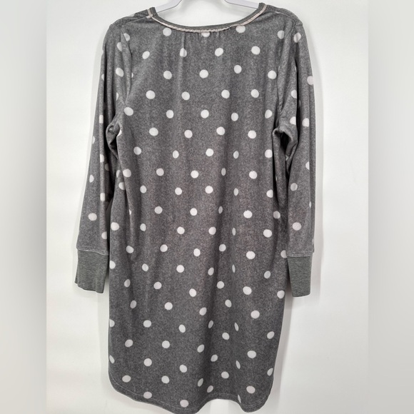 Kate Spade Super Soft Fleece Night Tunic with Pockets - Picture 5 of 5